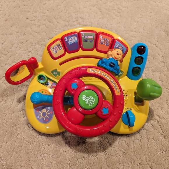 VTech Turn & Learn Driver and Let's Go Rescue Pup - Picture 2 of 5